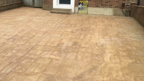 Pattern Imprinted Concrete Driveways in Kent