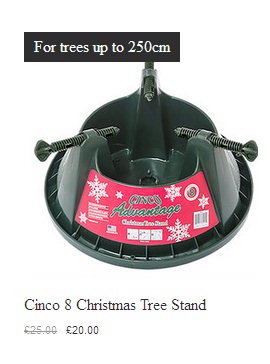 Christmas Tree Stand Bristol
